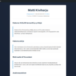 11 - Personal CV/Resume Website